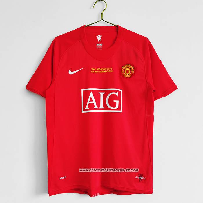 Retro 1ª Camiseta Manchester United 2007-2008